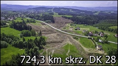 724,3 km skrz. DK 28