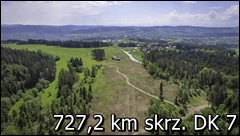 727,2 km skrz. DK 7