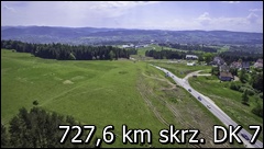 727,6 km skrz. DK 7