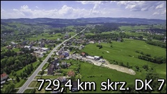 729,4 km skrz. DK 7